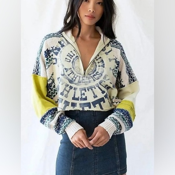 Free People Sweaters - Free People Cropped Sweatshirt